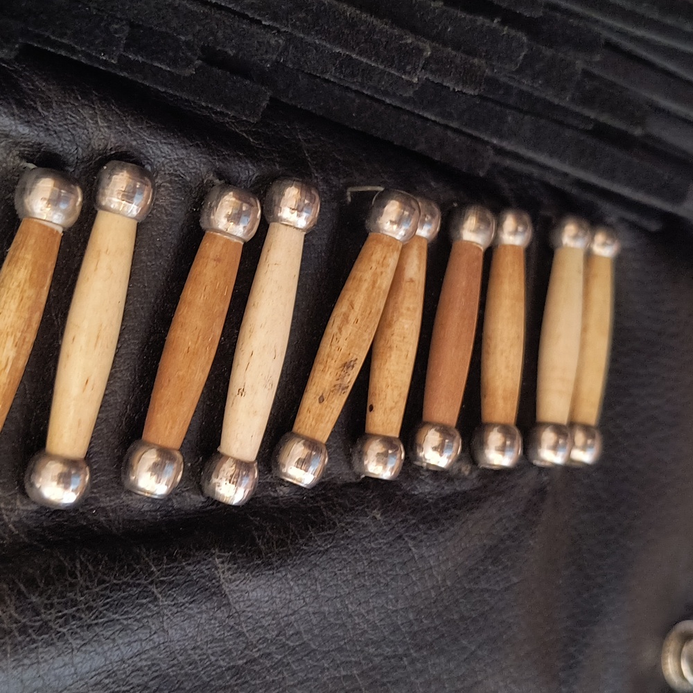 Leather Fringe Vest - Picture 10 of 12